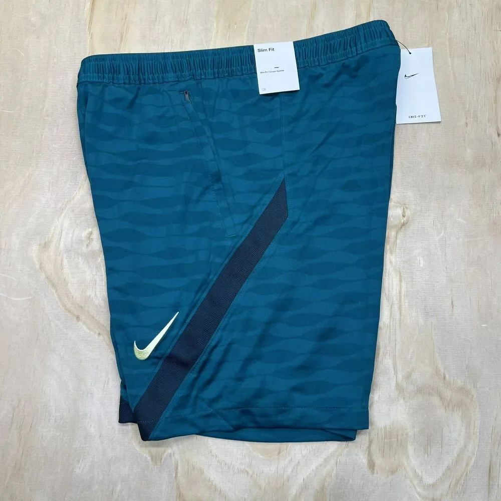 NEW Club America Nike Teal Strike Performance Shorts MD SLIM Fit Liga MX